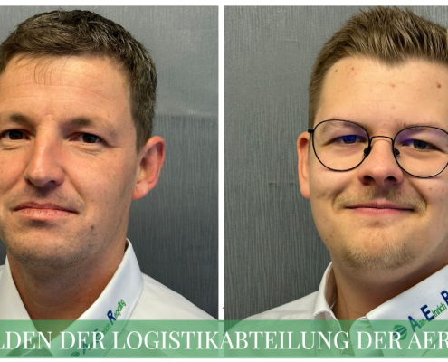 Die Helden der Logistikabteilung der AER GmbH