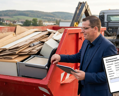 Effiziente Abfallentsorgung für Unternehmen: Containerdienst statt Wertstoffhof