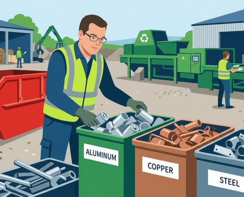 Schrott richtig sortieren: So erzielen Sie beim Metallverkauf den besten Preis